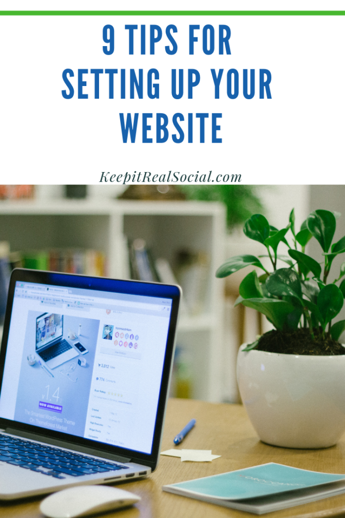 9 Tips for Setting Up a Website 