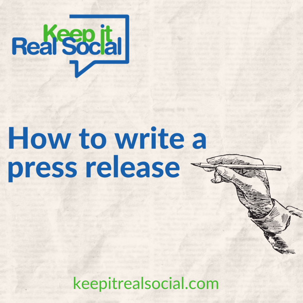 How to Write a Press Release